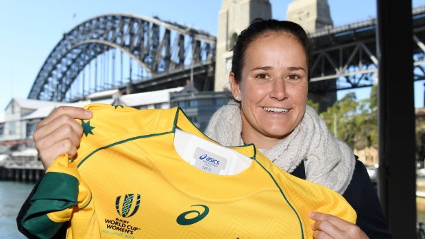"Since I started playing rugby in Brisbane the game has come along in leaps and bounds": Shannon Parry.