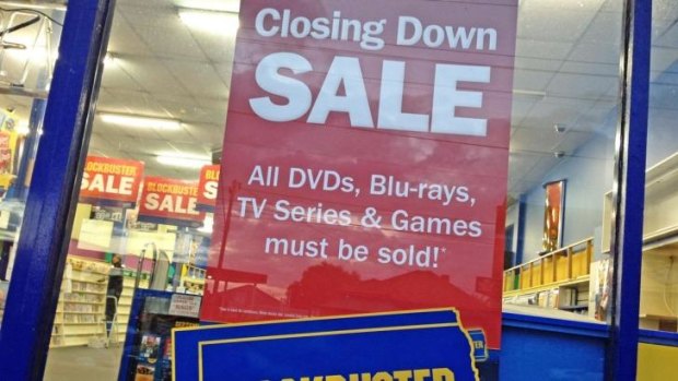 I spoke too soon: one of the last video rental stores in my neighbourhood closes its doors after at least 25 years in the home entertainment business.