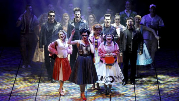 Maunder  leads the cast of <i>Grease</i>.