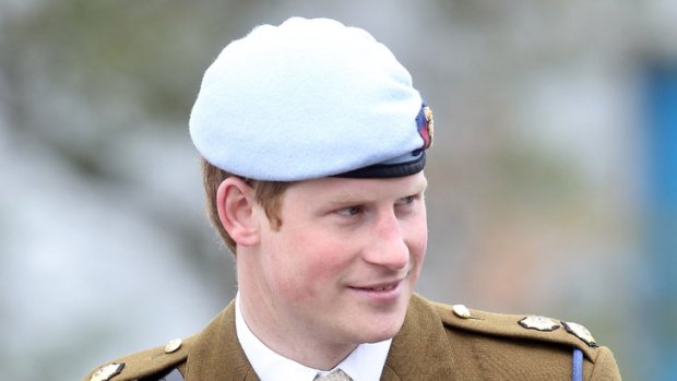 Back to the frontline? ... Prince Harry.