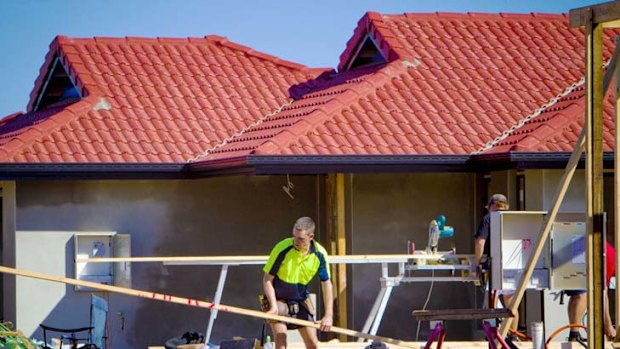 Housing construction is at a low ebb as worries about the economy's health persist.