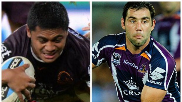 The battle: Anthony Milford v Cameron Smith.