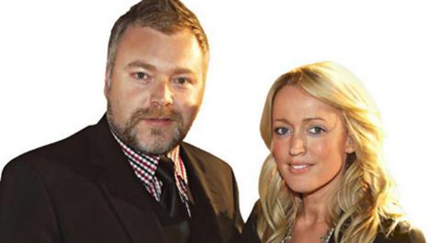 Silenced ... 2Day FM’s Kyle Sandilands and Jackie O.