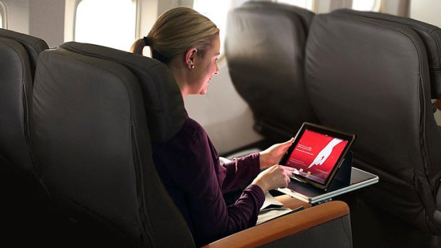 Bring-your-own is the new in-flight entertainment policy.