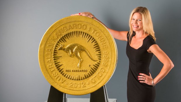 Perth Mint's one-tonne coin.