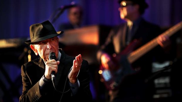 He's her man: Leonard Cohen's music delights Robyn McCarthy.