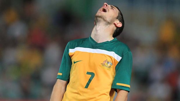In trouble: the Olyroos have three points from their last four games.