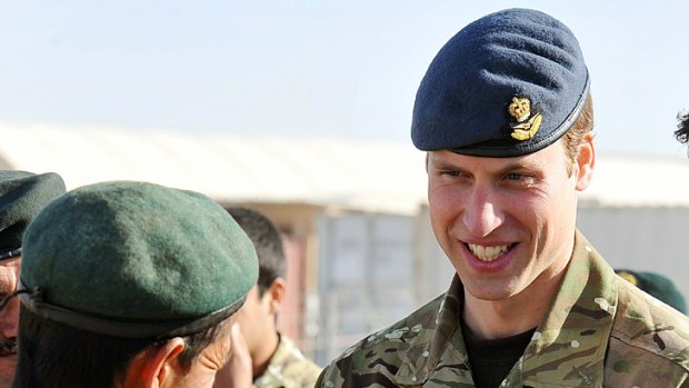 Requesting a tour of duty ... Prince William.