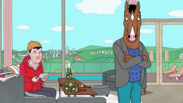 <i>BoJack Horseman</i> is an animated sitcom following a four-legged celebrity.