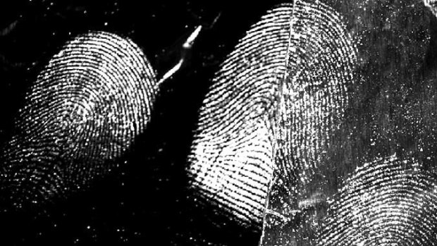 Latent fingermarks from a male donor developed on aluminium foil.
