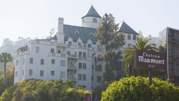 Showbiz: The Chateau Marmont in Los Angeles.