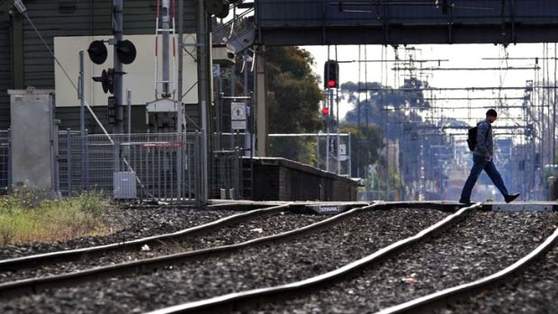A life ends on Victoria's railway tracks almost every week of the year.