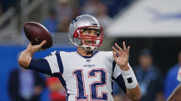 On top again: Tom Brady and the Patriots look good value to head back to the Super Bowl.