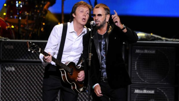 Beatles Paul McCartney and Ringo Starr last performing together in 2009, will now star at this year's Grammy awards show.