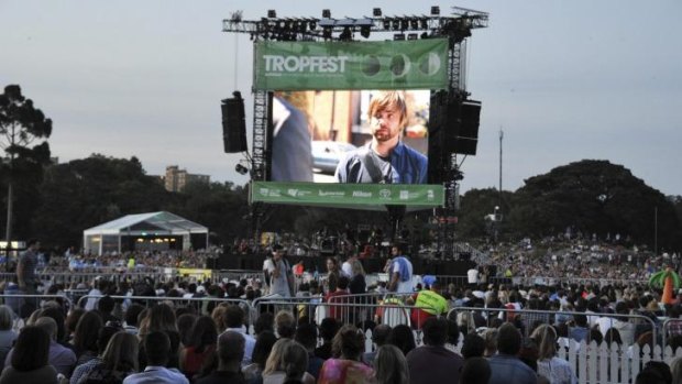 Thousands are expected to flood into Centennial park on Sunday for Tropfest.