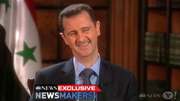 Syrian President Bashar Al-Assad: 'Very good at sounding reasonable'.