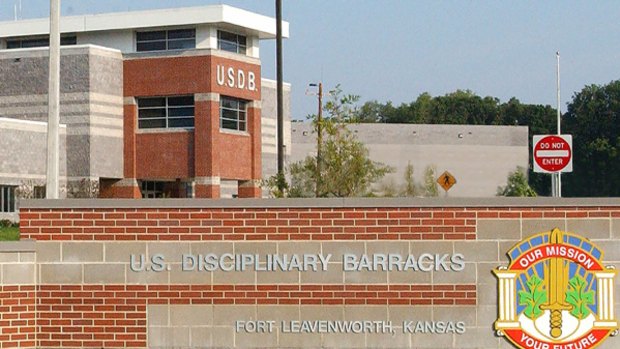 The United States Disciplinary Barracks at Fort Leavenworth, Kansas.