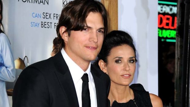 Celebrity cougars ... Demi Moore leading the pack with her husband, Ashton Kutcher.