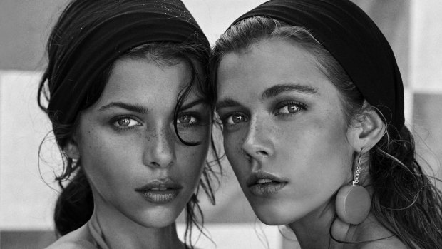 Georgia Fowler and Victoria Lee feature in the glossy pages of Harper's Bazaar Australia's 20th Anniversary edition.