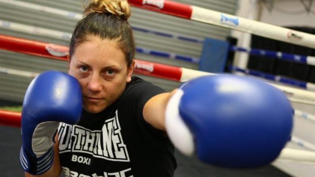 Fighting fit: Shelley Watts.