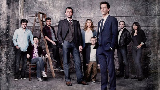 The cast of <i>The Following</i>.
