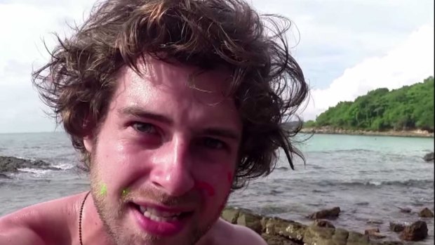 Backpacker James learns to love Thailand.