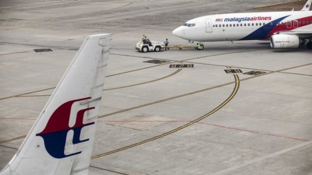 Malaysian Airline aircraft stand at Kuala Lumpur International Airport in Sepang. It took four hours for authorities to activate search for MH370.   