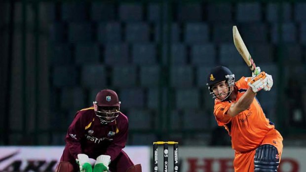 World stage: Tom Cooper is hoping his experience with the Netherlands will open doors for him in  future within Australia. In the meantime, he is impressing his new team with a solid batting average.