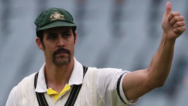 So hot right now: Sources say Mitchell Johnson could command a million-dollar price tag for this season's Indian Premier League, while the fast bowler is also well-placed to capitalise on his profile with sponsorship deals.