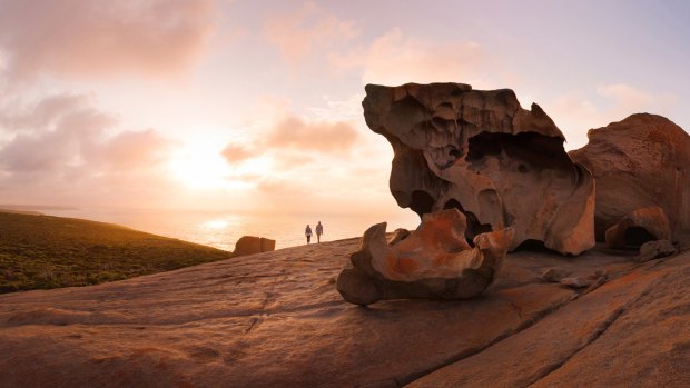 It took 500 million years of rain, wind and waves to create these granite boulders.