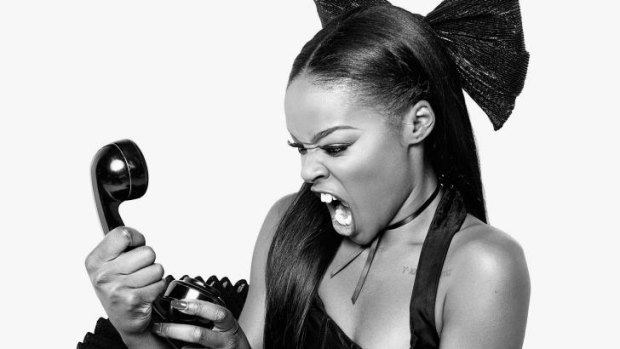 New York rapper Azealia Banks.