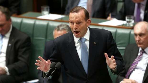 Tony Abbott announced that Australia had received a "general request" from Washington to help with the conflict in Iraq. 