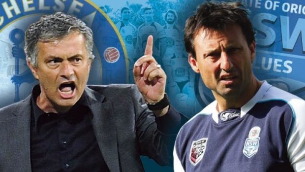 The Special Ones: Jose Mourinho and Laurie Daley.