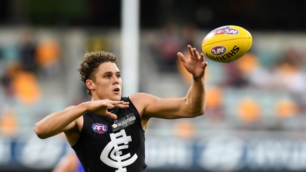 Charlie Curnow is one of the ''green sprouts'' at Carlton