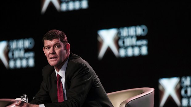 Shares in James Packer's Crown Resorts have fallen since its results.