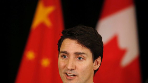 Canadian Prime Minister Justin Trudeau. 