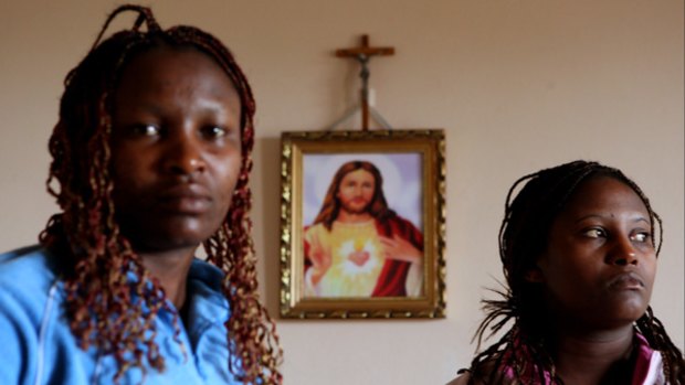 Kenyans Teresia Muturi (left) and Grace Gichuhi have been refused protection visas.