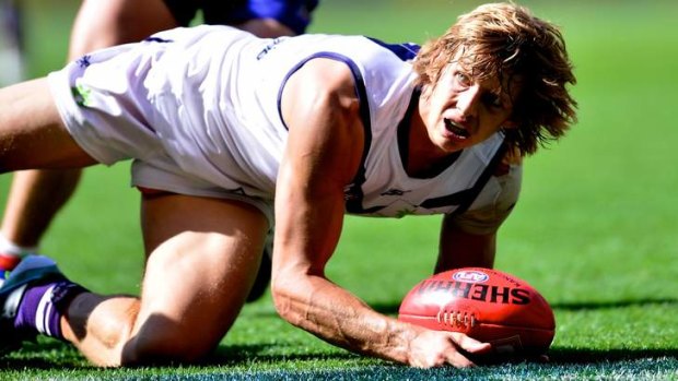 Tough ask: Dermott Brereton said Hawthorn should have too much for Nathan Fyfe and the Dockers in Saturday's grand final.
