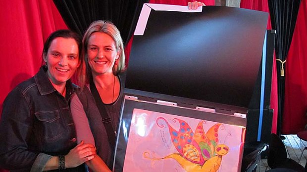 Katrina McKelvey and Kirrili Lonergan at the Sydney Writer's Festival.