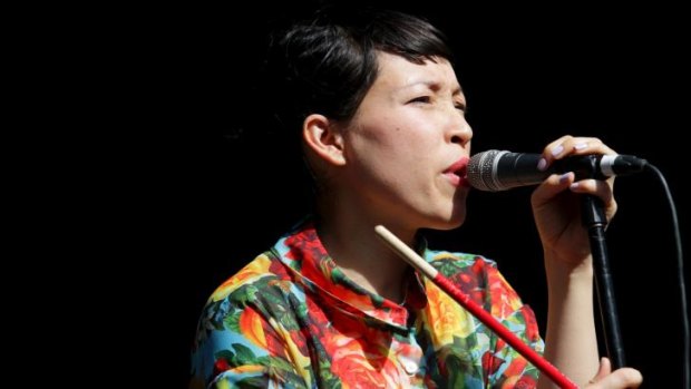Gorgeous vocals: Yukimi Nagano is a gifted frontwoman, for those who can get a clear view.