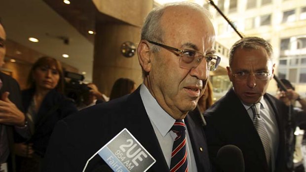 Eddie Obeid: claims Ian Macdonald was never in his office.