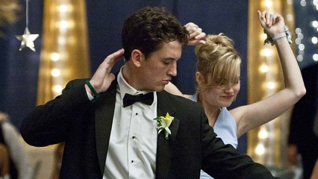 Grand display: Miles Teller as Sutter Keely in the surprising <i>The Spectacular Now</i>.
