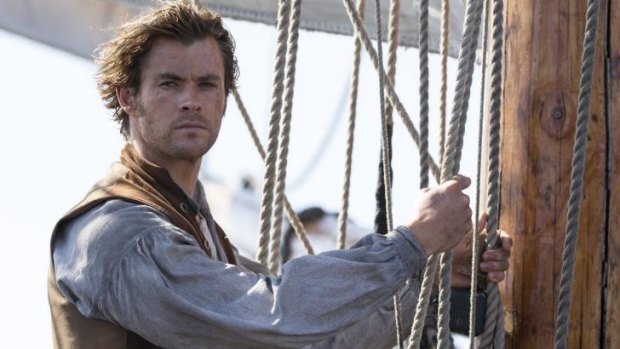 Chris Hemsworth romps about on boats with square-jawed, gold-standard machismo in In The Heart of the Sea.
