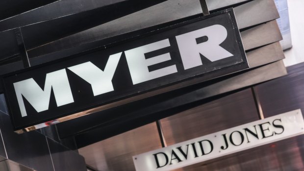 Myer said it would close stores in Colonnades in Adelaide, Belconnen in Canberra, and Hornsby in northern Sydney.