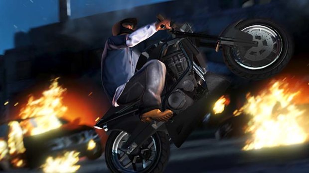A screenshot of <em>Grant Theft Auto V<./em>.