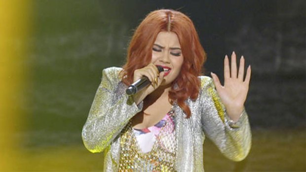 Ellie Lovegrove eliminated from <i>The X Factor</i> after gaining a new hair colour and heels.