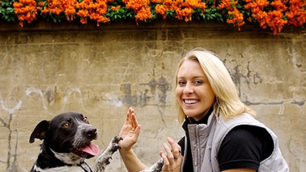 Nicola Anderson, a trainer and dog expert who runs classes via her website Dog Blog.