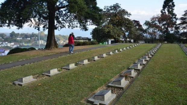 War graves cemetery at Kohima.