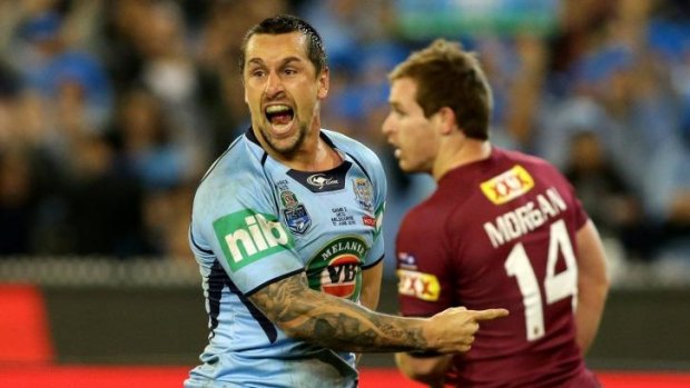 The Blues and Maroons go head-to-head in the State of Origin decider at 7.30pm.