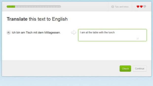 Duolingo.com teaches you a new language, but its format is extremely game-like.